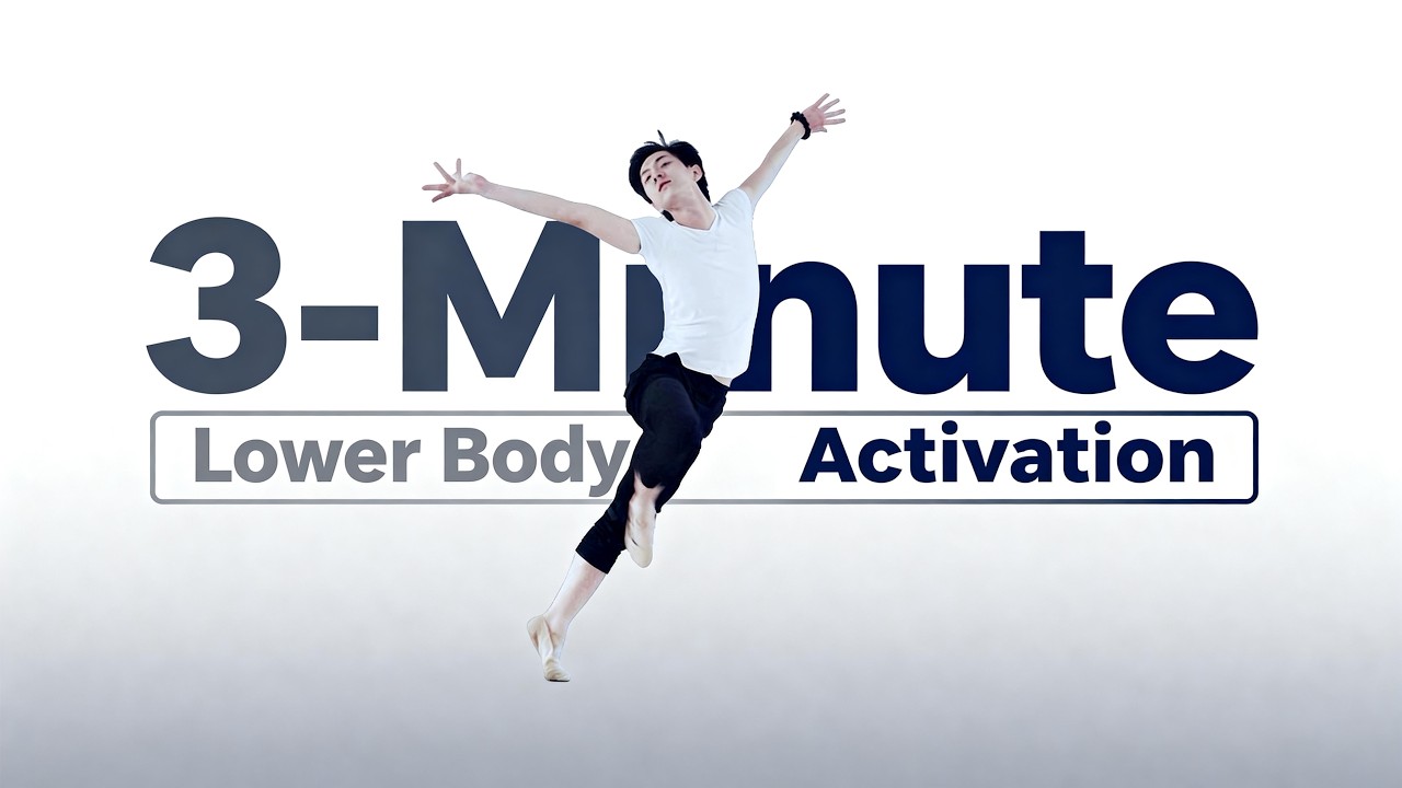 Dance Class Training: 3-Minute Lower Body Activation 🔥 Essential Warm-Up for Dancers!
