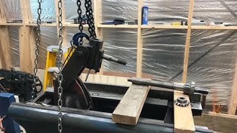 Rocking Arm Removal  - Butler Shaper