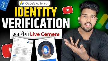 🌏Google adsense identity verification | Adsense identity verification Kaise Kare | Sandeep Advice
