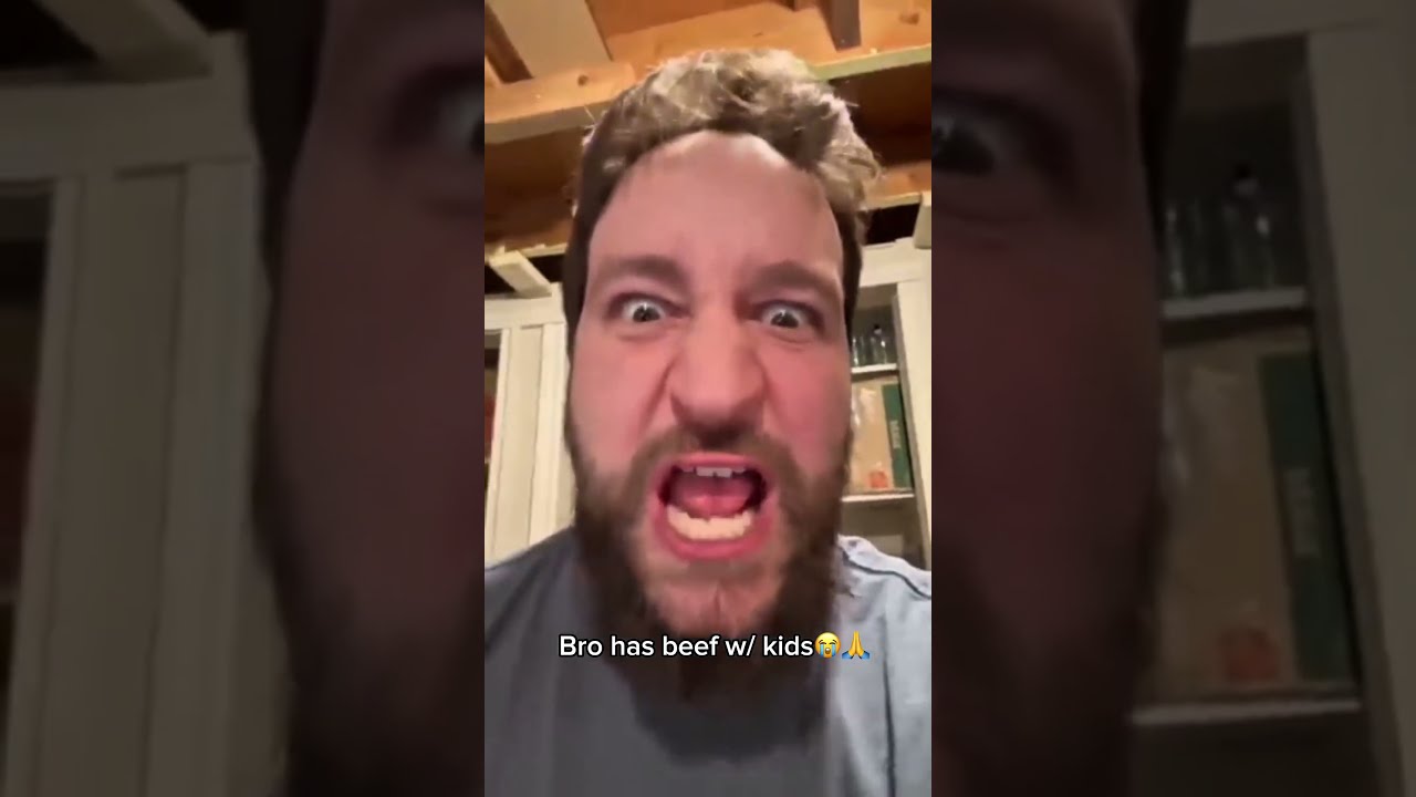 Bro Has Beef W Kids Crashout Funny Cringe Trending Memes Tiktok