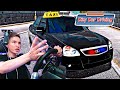 Устроился на ОПЕРСКОЙ ПРИОРЕ в ТАКСИ!! - CITY CAR DRIVING с РУЛЕМ!