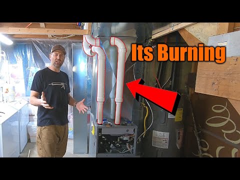 DIY Furnace Install Burns Up Furnace And The House 