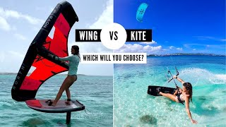 Kitesurfing VS Wing Foiling?