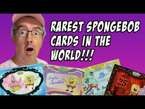 rare spongebob cards 2025 Topps Chrome 25th Anniversary Hobby Box for Collectors iconic locations Rarest Spongebob Cards On Earth