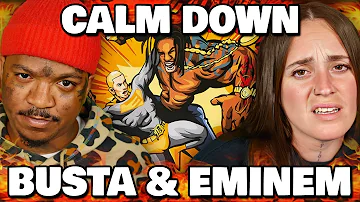 BUSTA WASHED EM?! | Busta Rhymes & Eminem - CALM DOWN