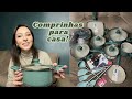 UNBOXING - Comprinhas para a casa! Panelas de cerâmica brinox e utensílios de cozinha