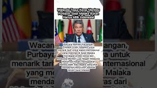 Malaysia Tegur Keras Menkeu Purbaya: Selat Malaka Bukan Hanya Milik Indonesia!