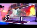 The SUPER MEGA ULTRAWIDE 5K Monitor! - Philips 499P9H Review =D