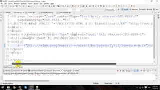 Google Chart in JSP-Servlet