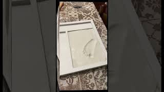 Babys Footprint And Handprint