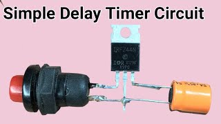 Delay timer circuit for AC appliances