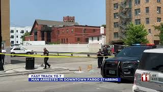 Man Arrested in Downtown Fargo Stabbing