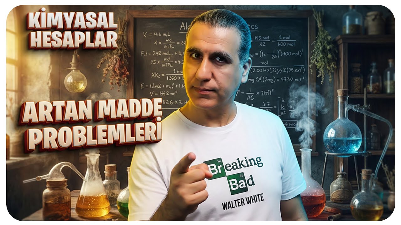 10. Sınıf  Kimyasal  Hesaplar Artan Madde Hesapları