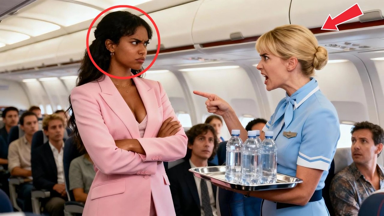 Flight Attendant Laughs at Black Woman’s Accent — Froze When She Spoke as the Airline’s New Owner