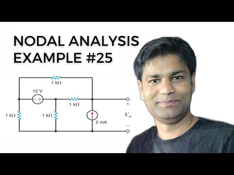 3.25 How Can Find Node Voltage with the Help of Nodal Analysis #25 | Basic Electrical Engineering