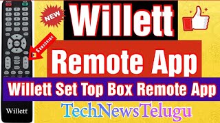 Willett Remote Control || Willett Set Top Box Remote App || Willett Remote App screenshot 1