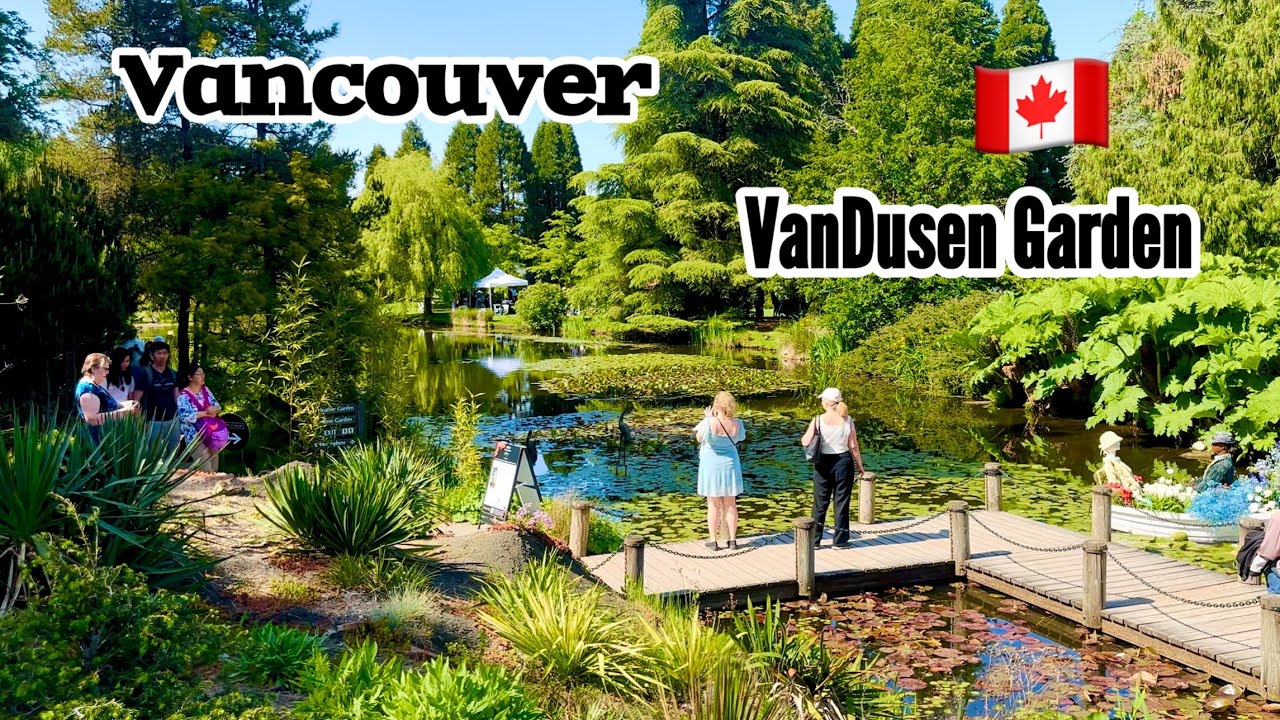 VanDusen Botanical Garden /Pure Beauty in the Heart of /vancouver BC🏞️/Relaxing Walk/Travele Canada
