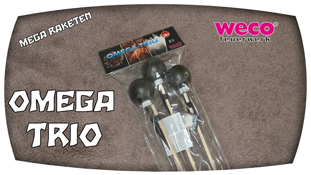 OMEGA TRIO von Weco | Heftige Schweizer Raketen | Pyrofreakk AT