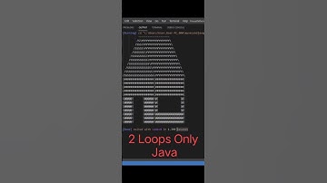 [2 Loops] Pattern In Java | House Pattern In Java