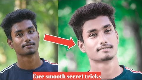 skin smooth and glow new secret tricks, clean face+hide pimples, Snapseed skin smooth editing,