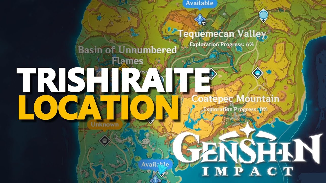 Trishiraite Location Genshin Impact