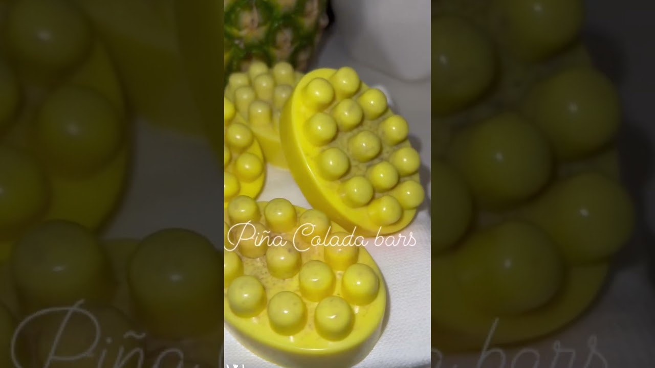 Piña Colada bar soap 