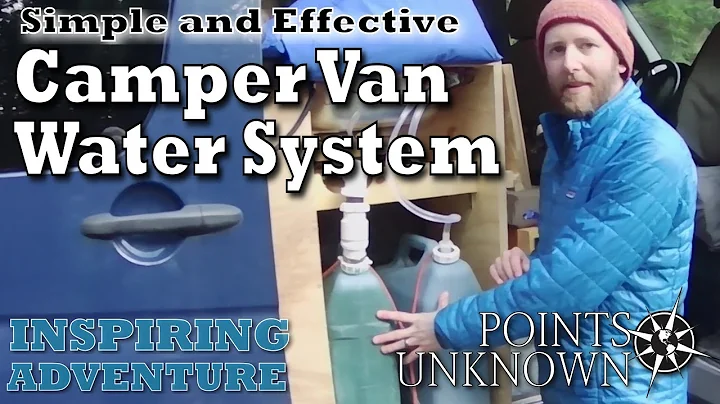 Simple DIY Camper Van Water System (Sprinter Conversion)