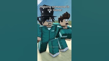 Thumbnail of Ink Game Friendships #roblox #robloxanimation
