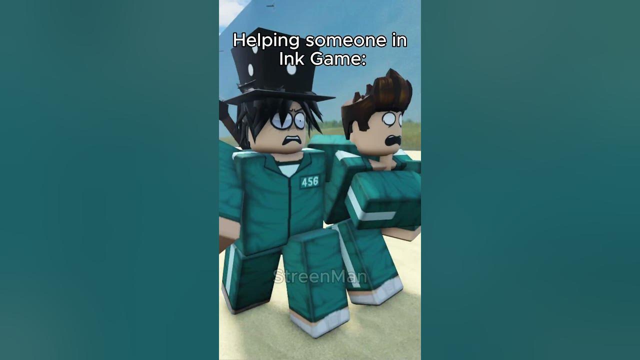 Ink Game Friendships #roblox #robloxanimation