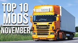 TOP 10 ETS2 MODS - NOVEMBER 2019 | Euro Truck ...