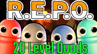 R.E.P.O. 4 SPEEDRUNNERS 20 LEVELS!