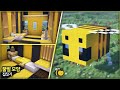 ⛏️ 마인크래프트 쉬운 건축 강좌 :: 🐝 꿀벌 모양 집짓기 [Minecraft Cute Bee House] 💛