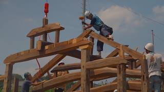 Reassembling A 100 Years Old Japanese Joinery Timber Frame