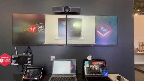 Lightware USB C Dual Screen Solution Taurus UCX 4x3 HCM40 ISE 2025