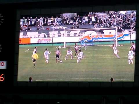 2011年12月3日 セレッソ大阪 vs アビスパ福岡　清武弘嗣選手の２点目のゴ～ル！　キンチョウ スタジアム）