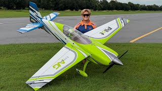 Lime Green Pilot Extra NG V2 103” powered by DA120 flown by Ryu Sintuphrom