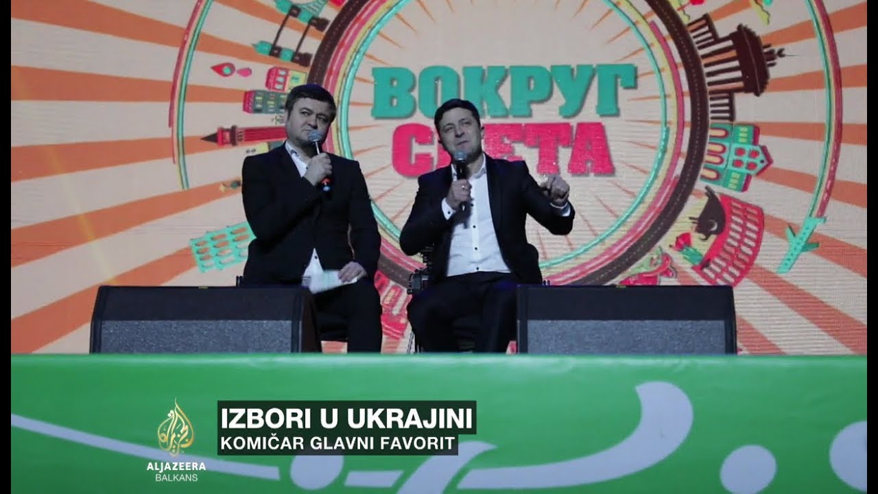 الممثل الكوميدي هو المرشح الأوفر حظاً لرئاسة أوكرانيا