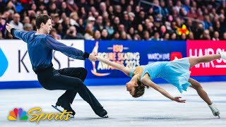 Alisa Efimova and Misha Mitrofanov deliver stirring performance to standing ovat