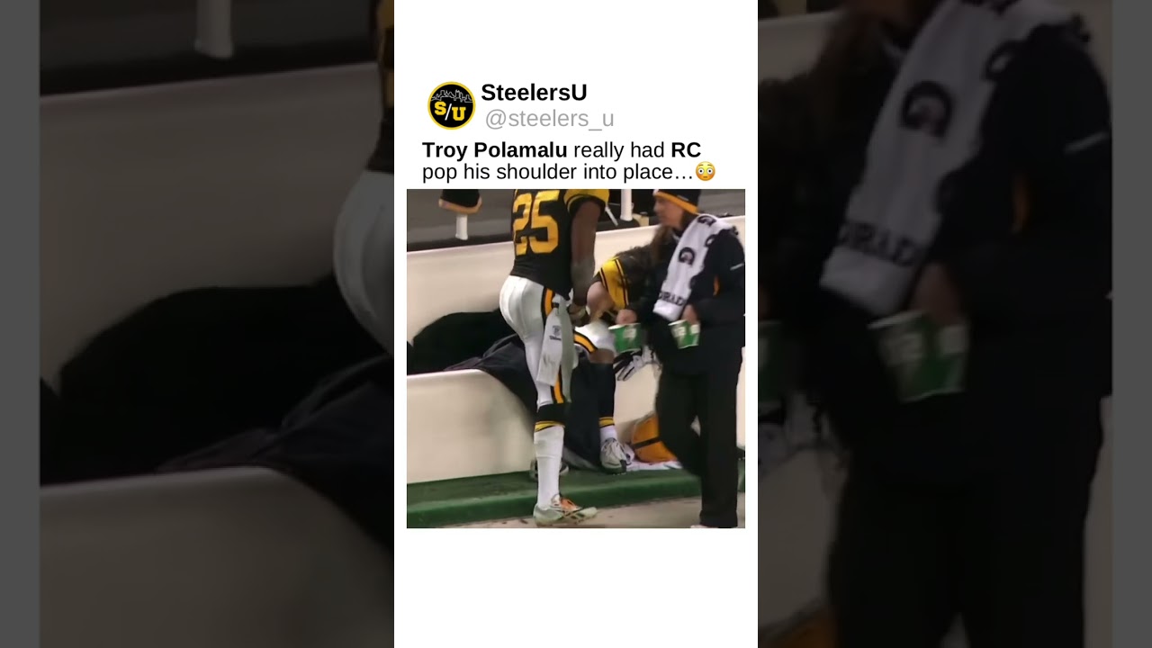 Плечо Троя Поламалу ВСТАВЛЕНО на место Райаном Кларком👀😳 