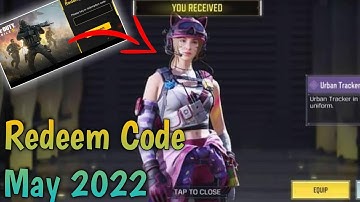 10 May 2022 Redeem Code Codm | Garena Codm Redeem Code | Today Redeem Code Codm | New Redeem Code