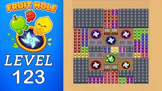 Fruit Hole Level 123 Walkthrough