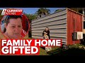 Mum forced to live in shipping container after gifting daughter home | A Current Affair