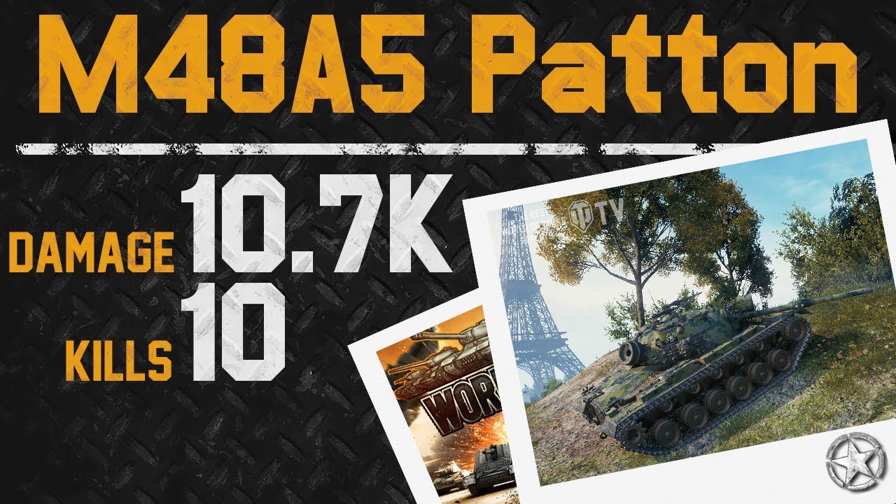 tdp World of Tanks - M48A5 Patton