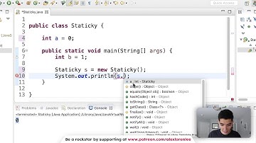 Static in Java Tutorial #75