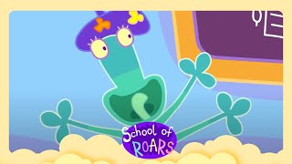 Shriek And News At Monster School  School Of Roars  Cartoons For Kids