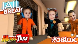 Jugamos el Minijuego Jail Break de Roblox con nuestro primo Pau. Se...