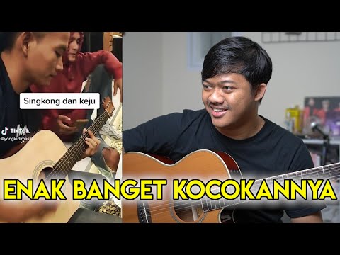 NGULIK KONTEN COVER TIKTOK SINGKONG DAN KEJU