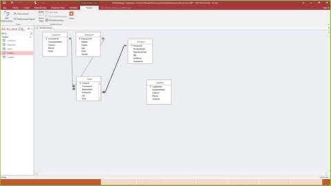 Part 5 MS Access In Amharic Language Creating Relationship