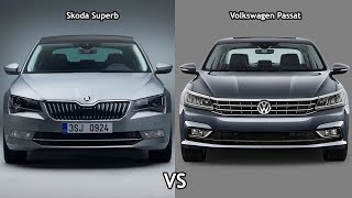 2018 Skoda Superb Vs 2018 Volkswagen Passat Youtube