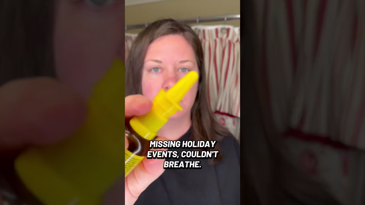 Blocked Nose Gone – Natural Propolis Nasal Spray natural nasal spray propolis sinus relief